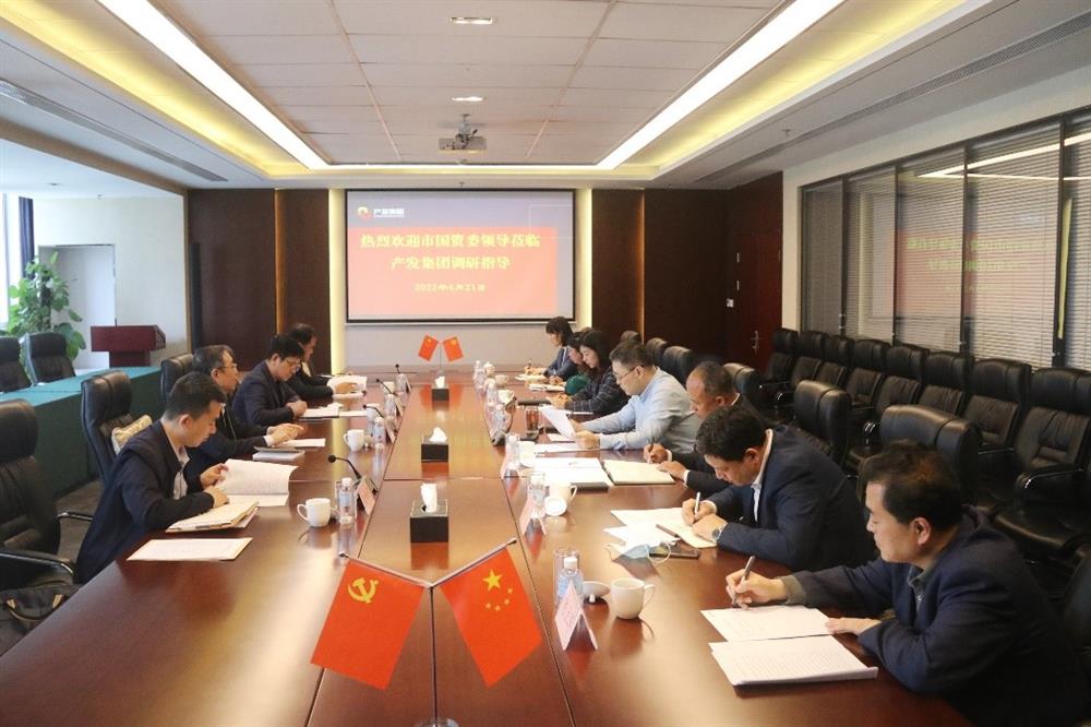 市国资委副主任谢红兵一行到永利集团88304开展党建工作调研